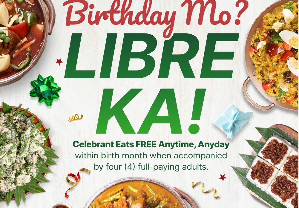 Birthday Mo? Libre Ka! 🎂
