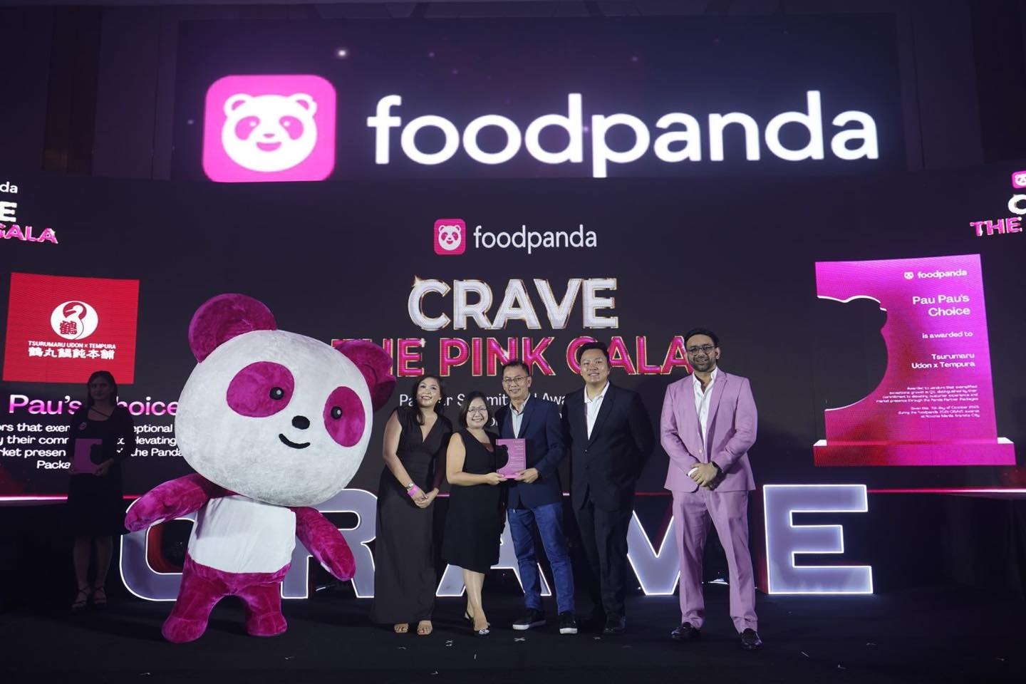 Tsurumaru Udon x Tempura recognized by Foodpanda for Q3 growth